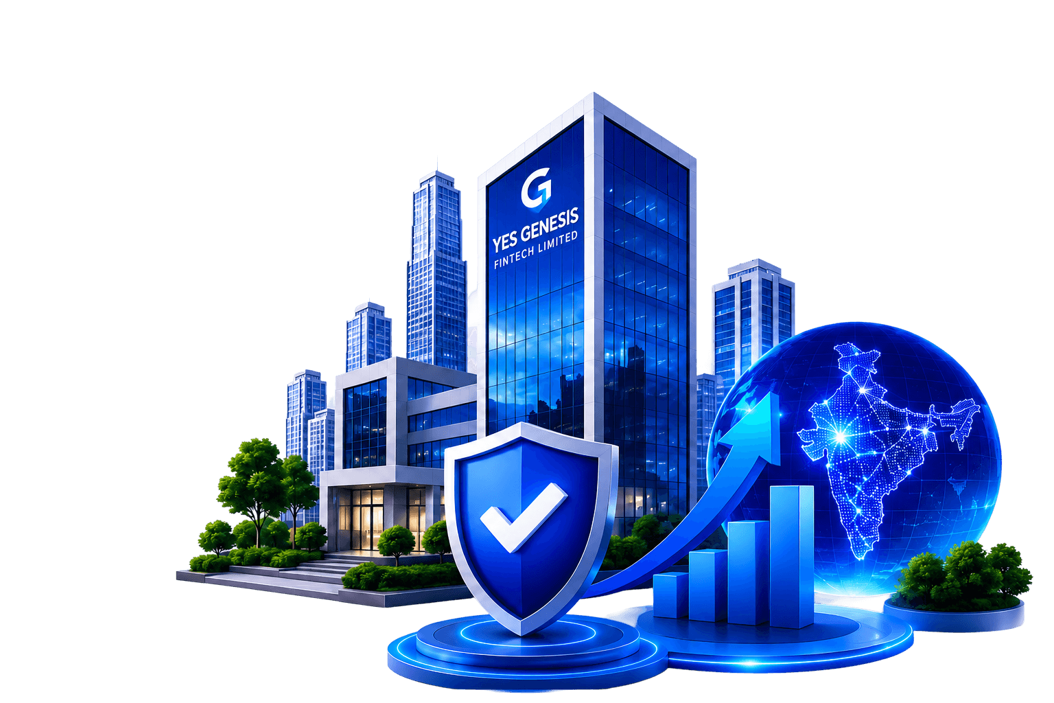 Yes Genesis Fintech advisors helping a customer